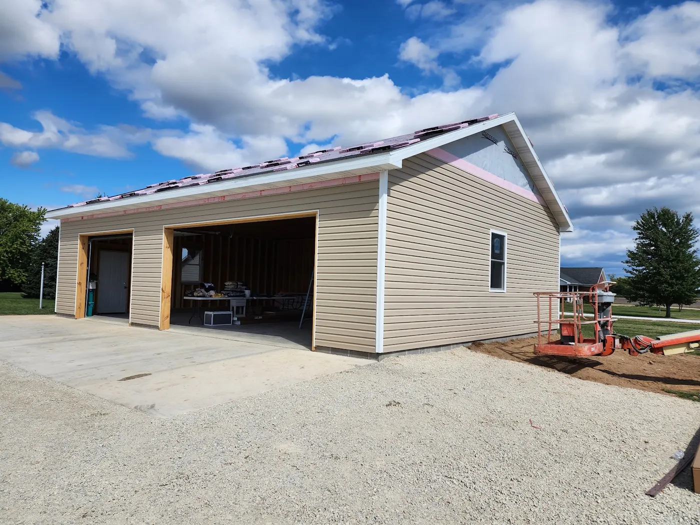 Detached garage — finished build — Helpful Home Solutions