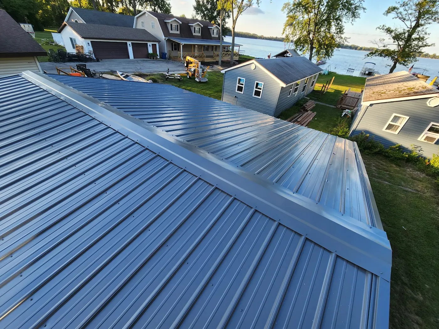 Standing-seam metal roof — Helpful Home Solutions