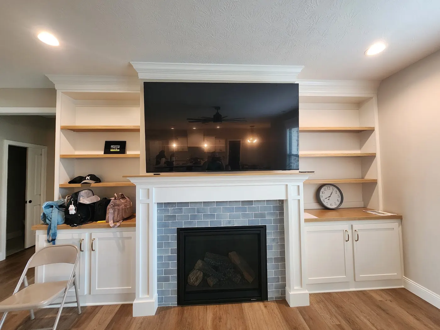 Custom fireplace built-ins — Helpful Home Solutions