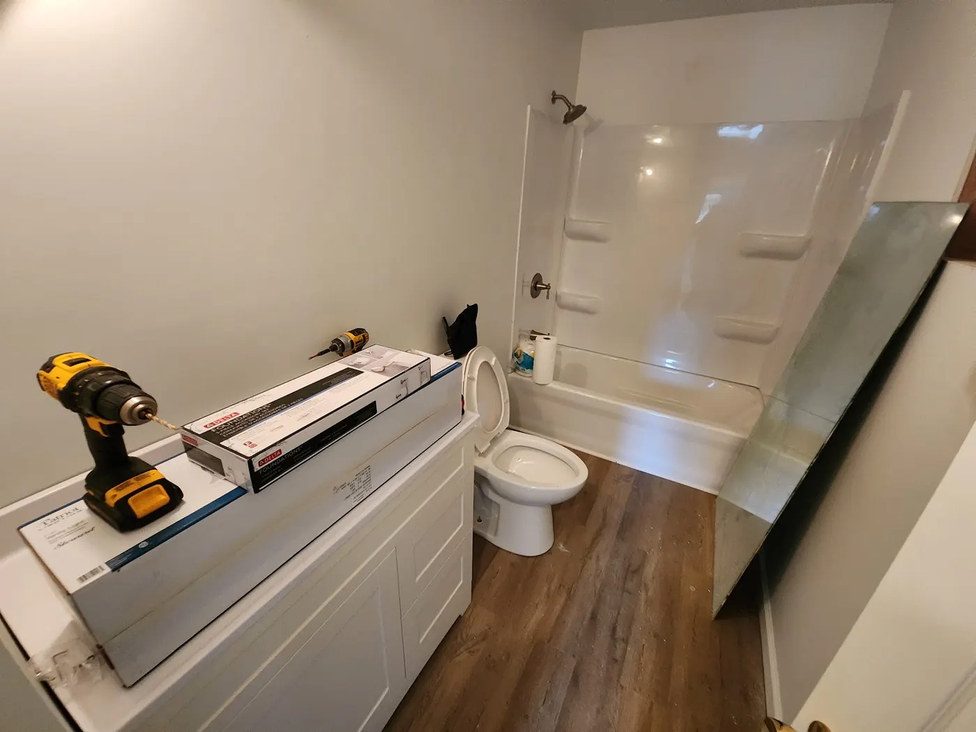 Bathroom remodel — tub and surround — Helpful Home Solutions